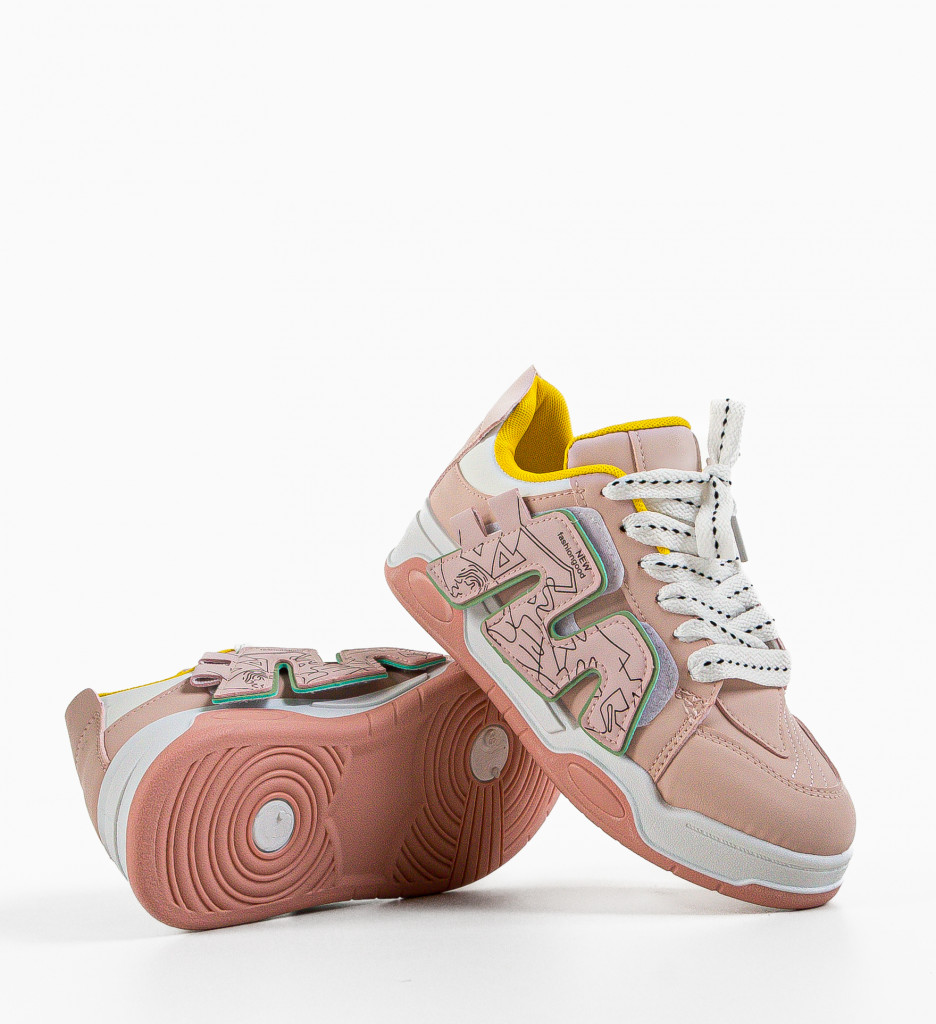 Sneakers Dama Kamal Roz - Confort și Stil - imagine 6