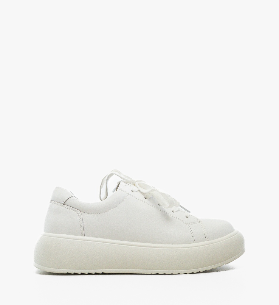 Pantofi Casual Floray Albi - Confort și Stil - imagine 6