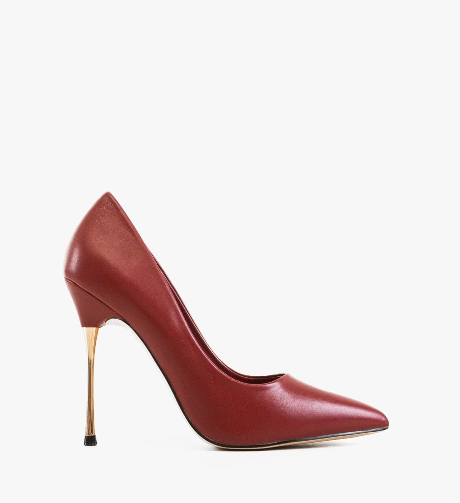 Pantofi Krente Rosii cu Toc - Eleganta Asigurata - imagine 5