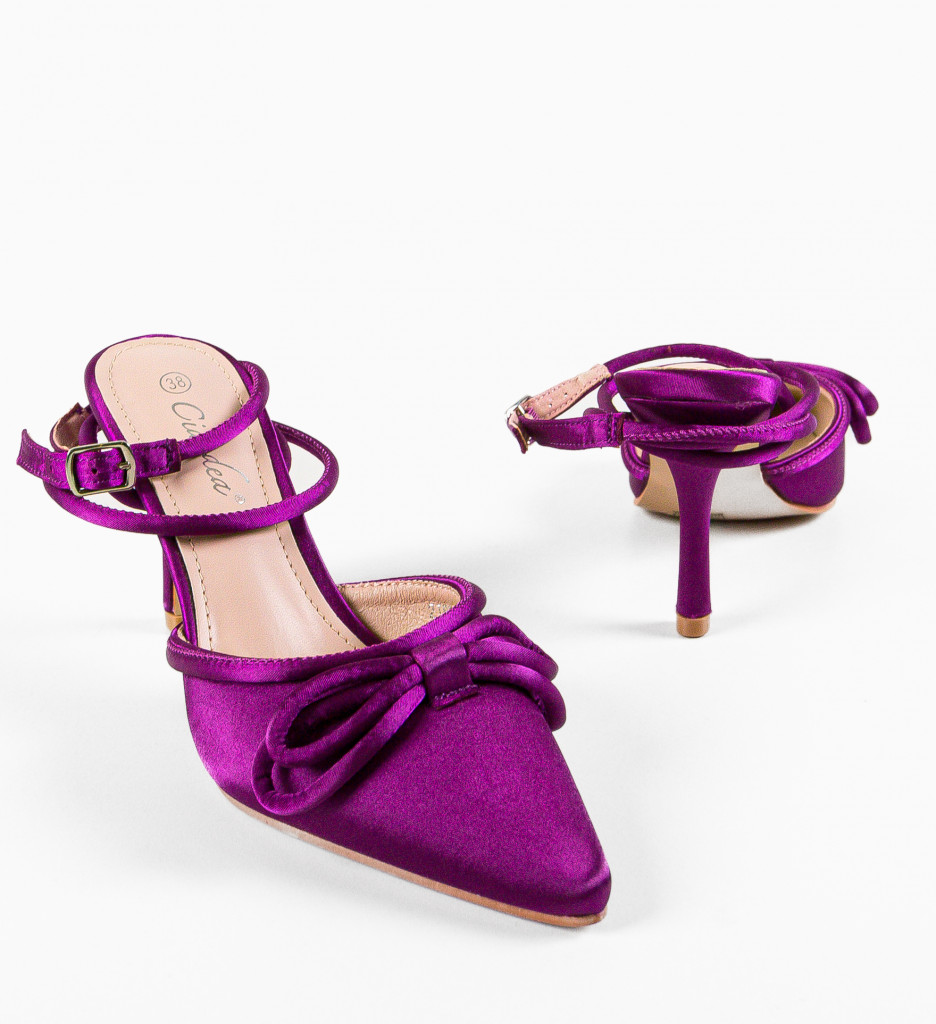 Pantofi Dama Church Mov | Stil și Eleganță - imagine 7
