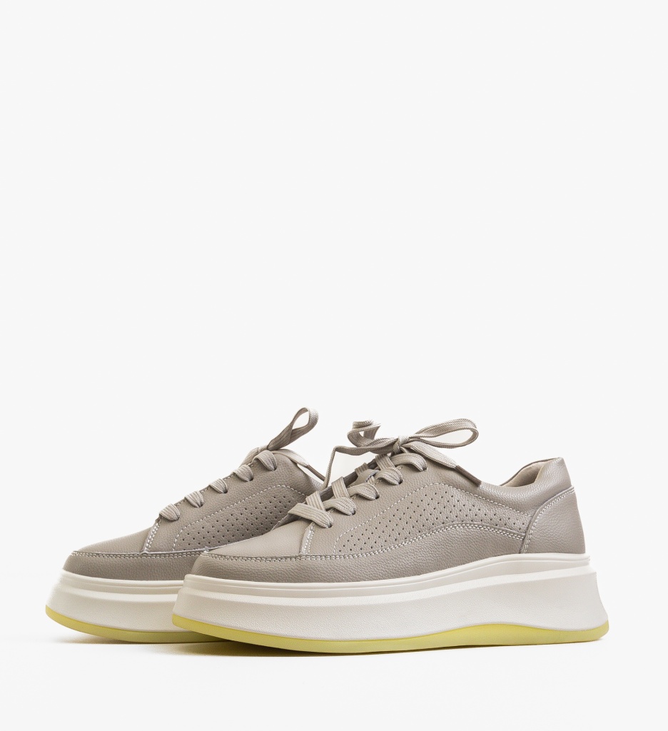 Sneakers Dama Ronda Gri | Confort & Stil Urban - imagine 6
