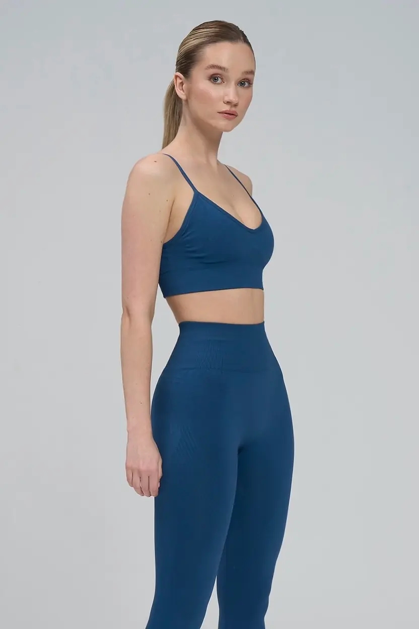 Bustieră Sport Push-Up cu Bretele Versatile Marquise - imagine 4