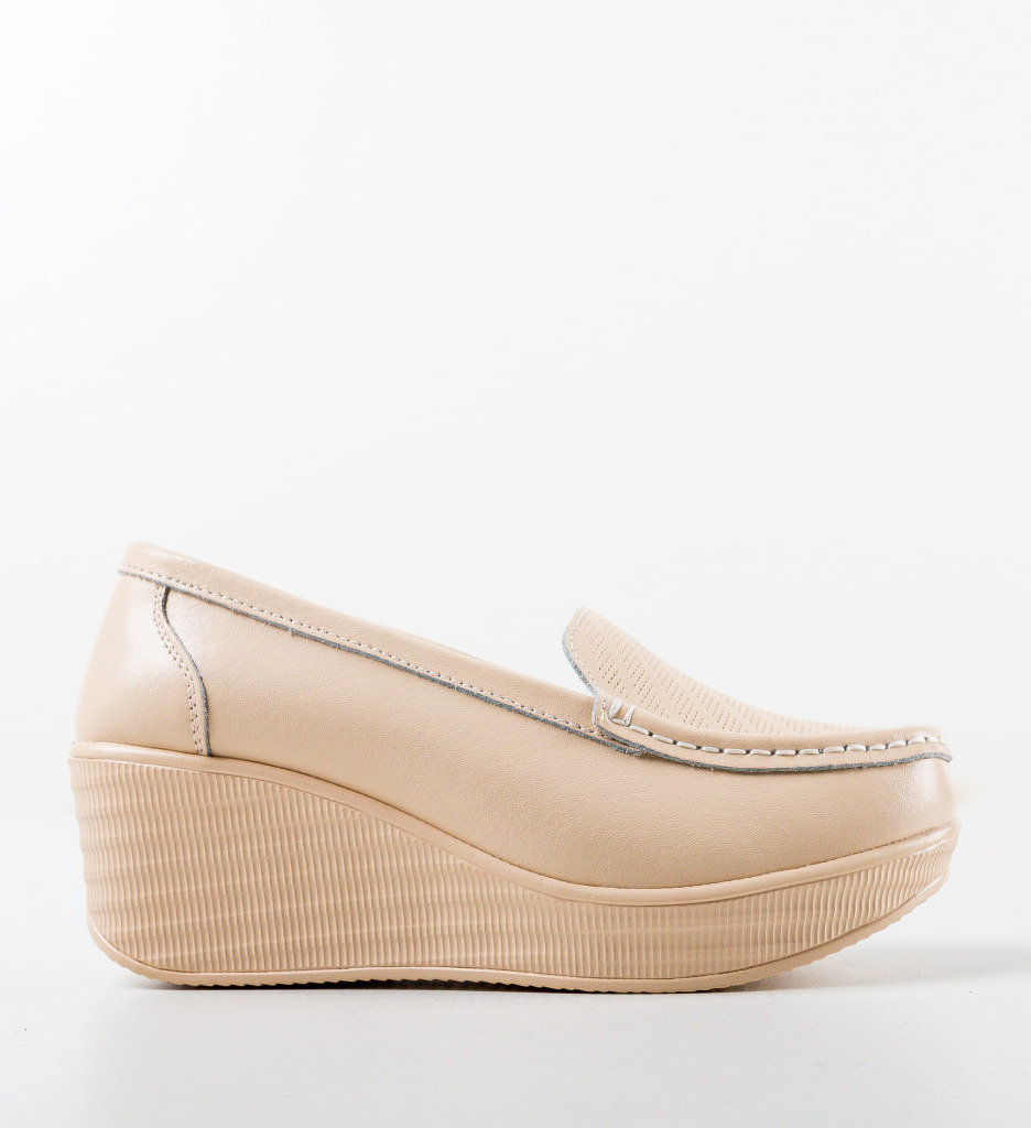 Pantofi Casual Ely Bej - Confort și Stil Zilnic - imagine 4