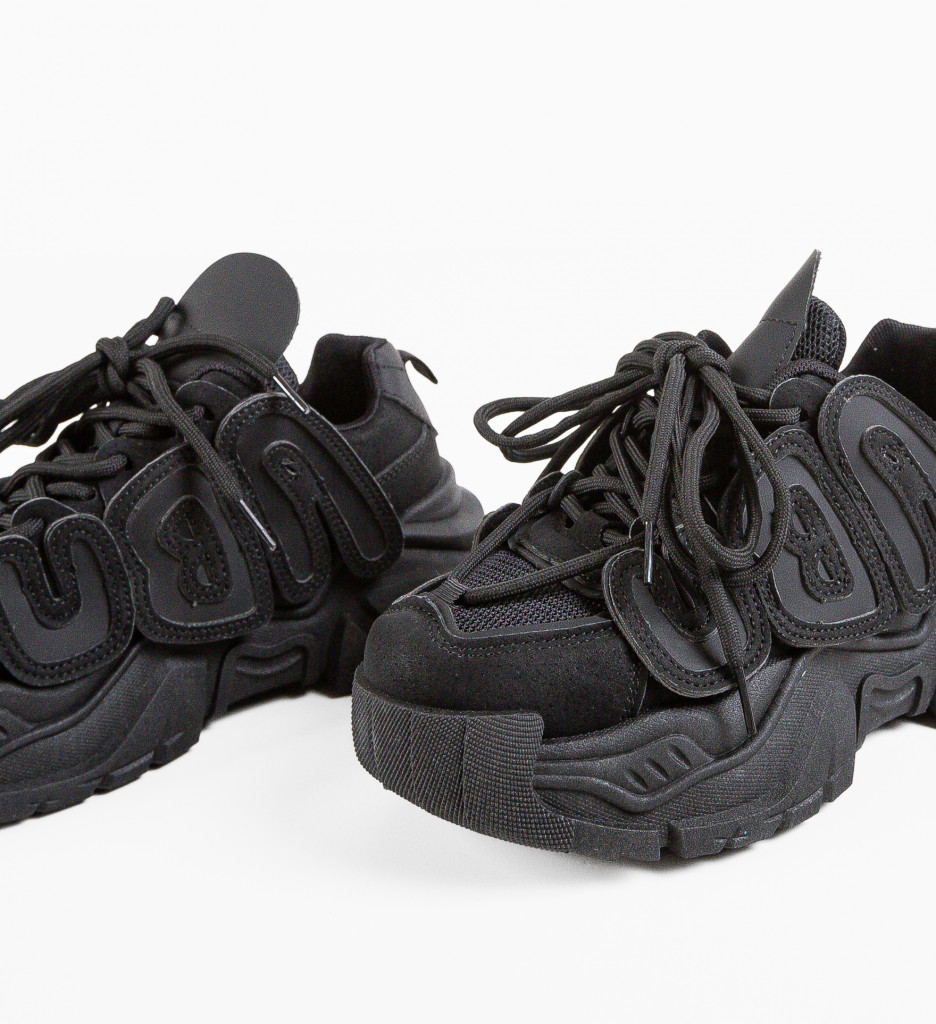 Sneakers dama Abu Negri - Confort și Stil - imagine 7