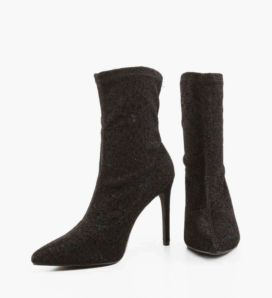 Botine Delavita Negre Depurtat - Eleganță Asigurată - imagine 3