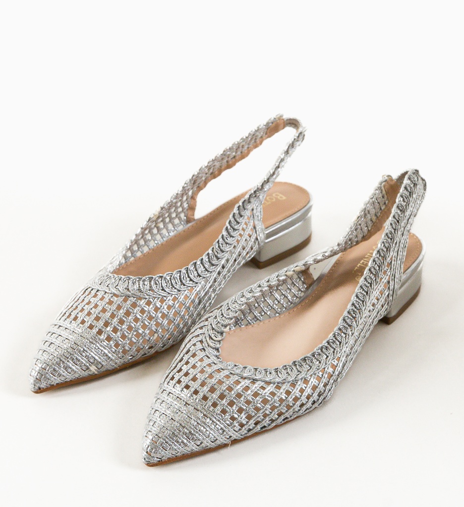 Balerini Dama Argintii | Eleganță și Confort - imagine 7
