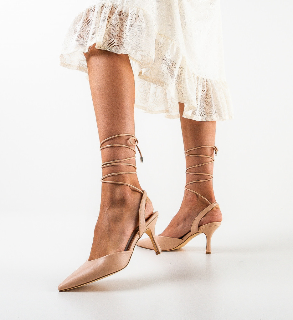 Pantofi Sanford Nude Eleganți și Versatili - imagine 4