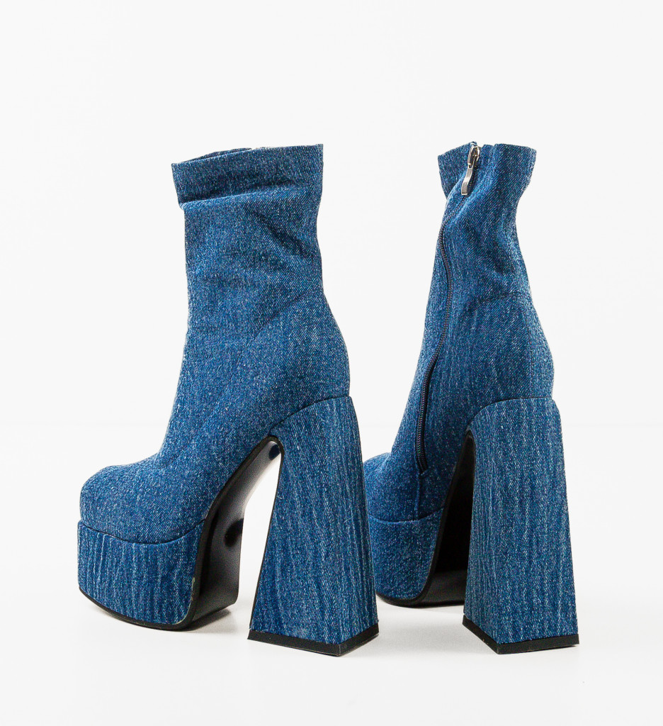 Botine Huron Albastre - Stil și Confort - imagine 14