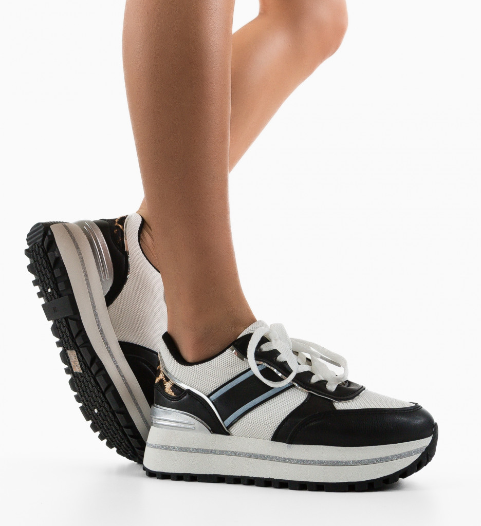 Sneakers Dama Aliza Negri - Confort și Stil