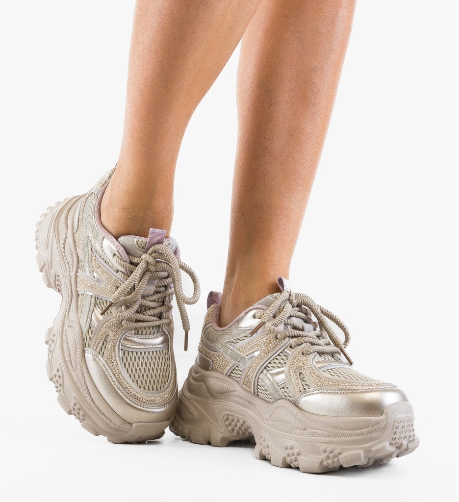 Sneakers Dama Gyran Roz | Sport & Stil - imagine 8