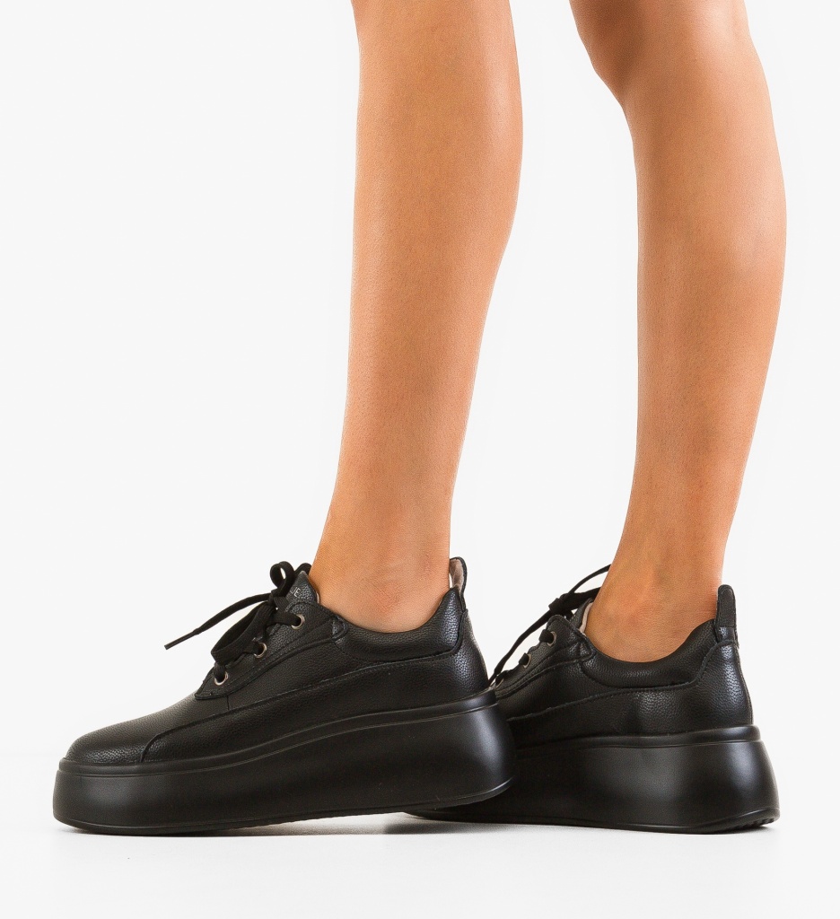 Sneakers Dama Boyce Negri - Confort și Stil - imagine 2