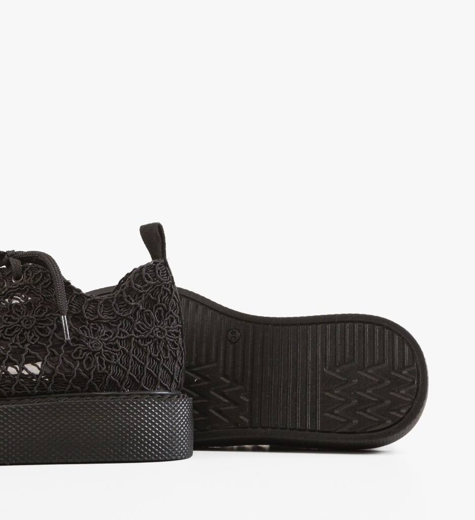 Pantofi Casual Ystory Negri - Confort & Stil - imagine 6