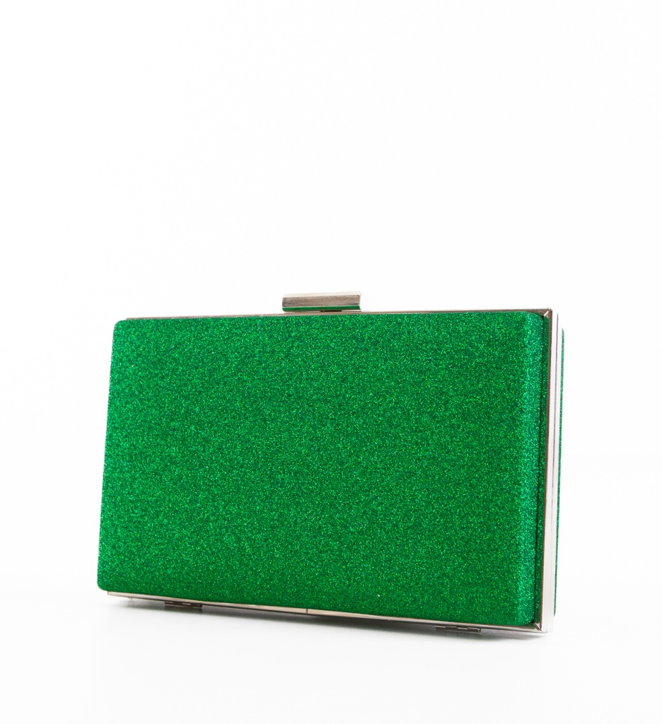 Geanta Plic Verde - Eleganță și Stil Modern - imagine 2