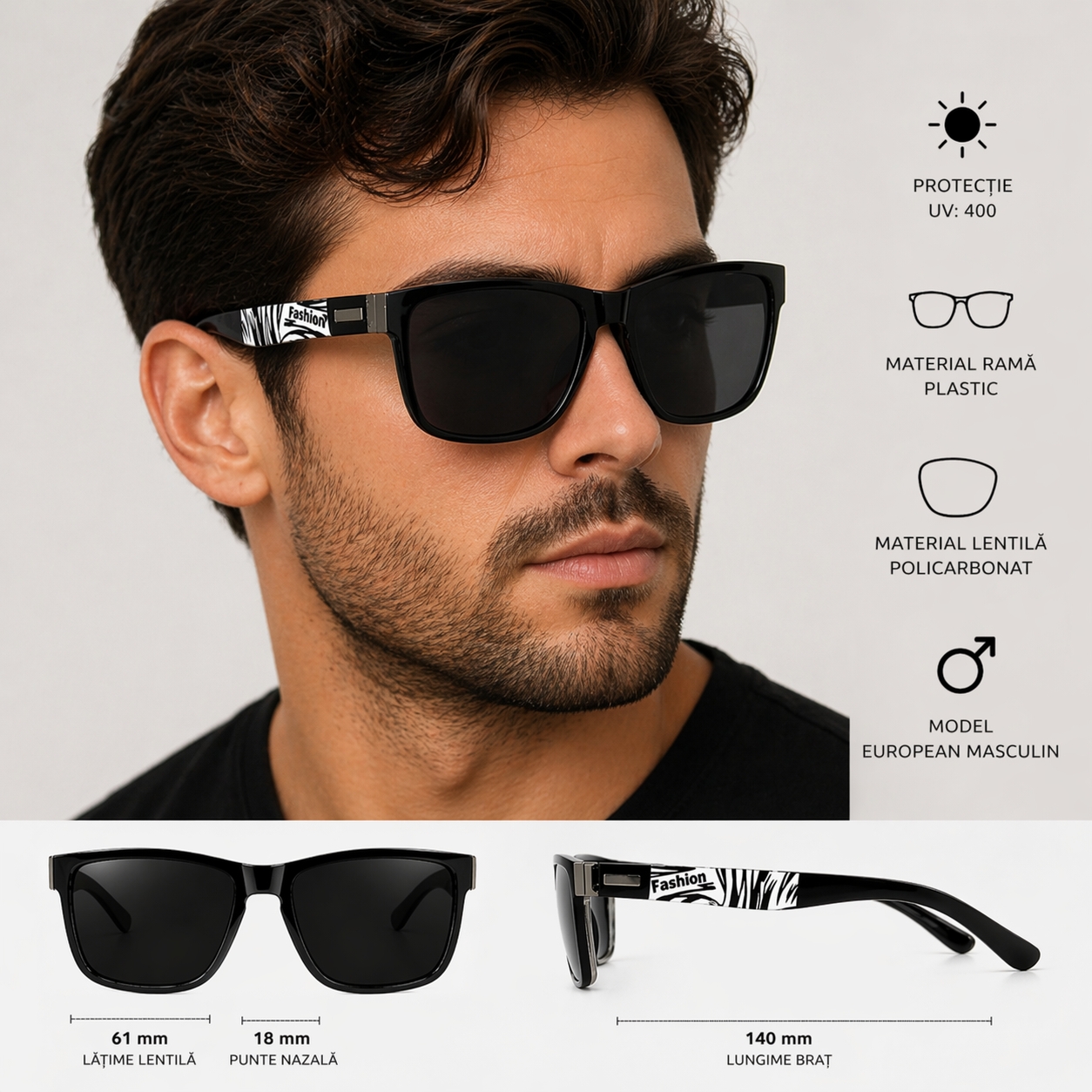 Ochelari de soare Picadili SG029 UV400 - imagine 3
