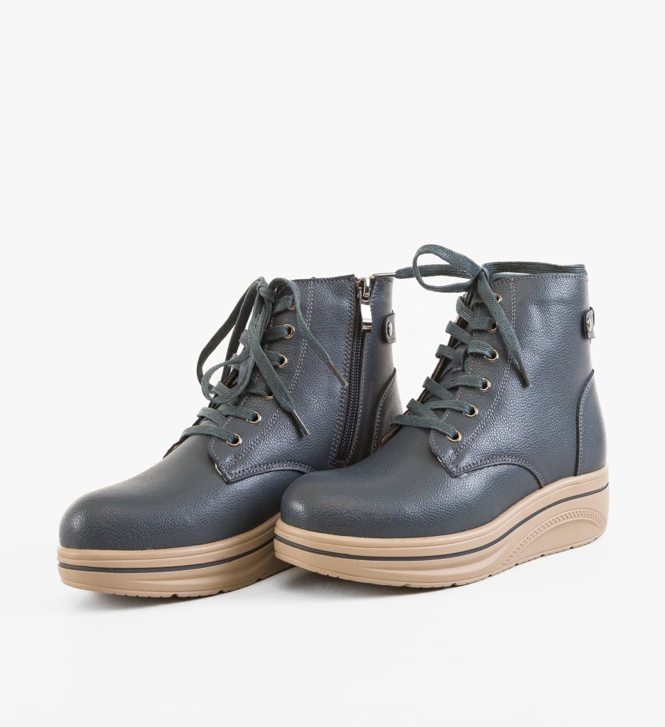 Pantofi Casual Lakiob Gri - Confort și Stil - imagine 7