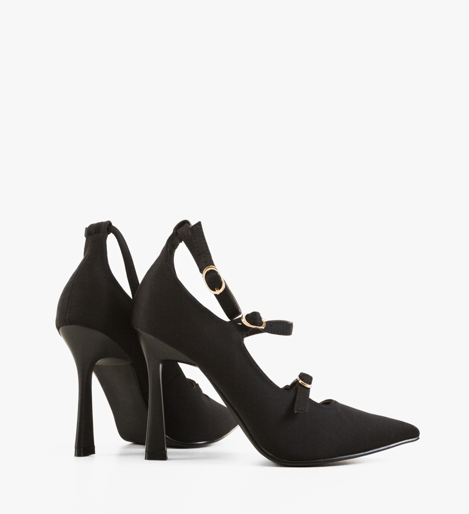 Pantofi cu Toc Safia - Eleganță Neagră - imagine 4