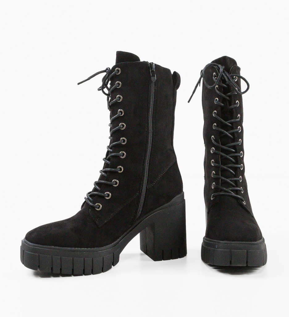 Botine Jamal Negre - Eleganță și Confort - imagine 6