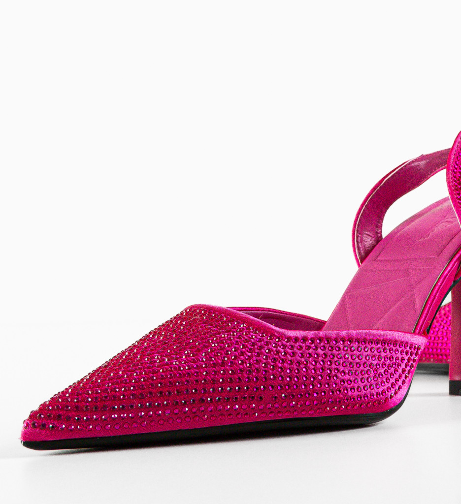 Pantofi toc Fuchsia Natalien - Eleganță și Stil - imagine 13
