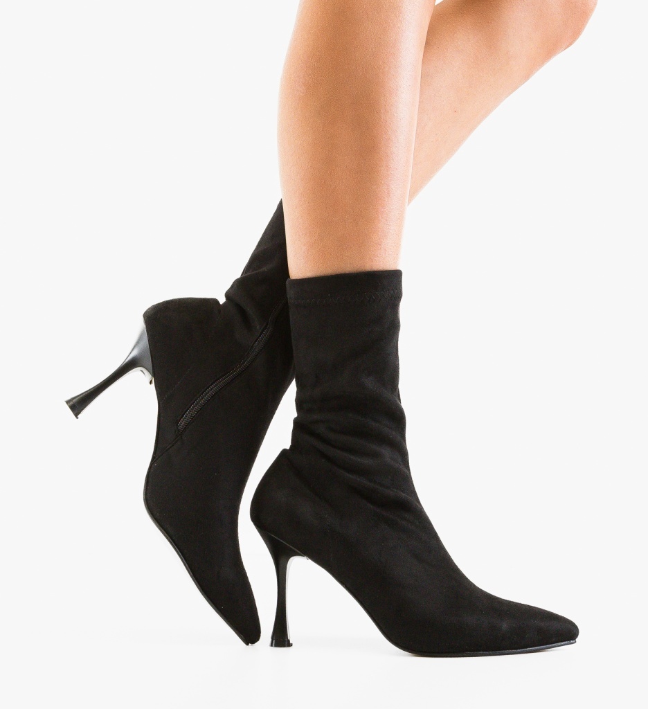 Botine Neki Negre - Eleganță și Confort - imagine 2