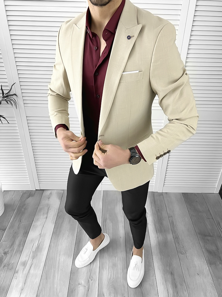 Tinuta Eleganta Barbati Smart Casual 3 Piese