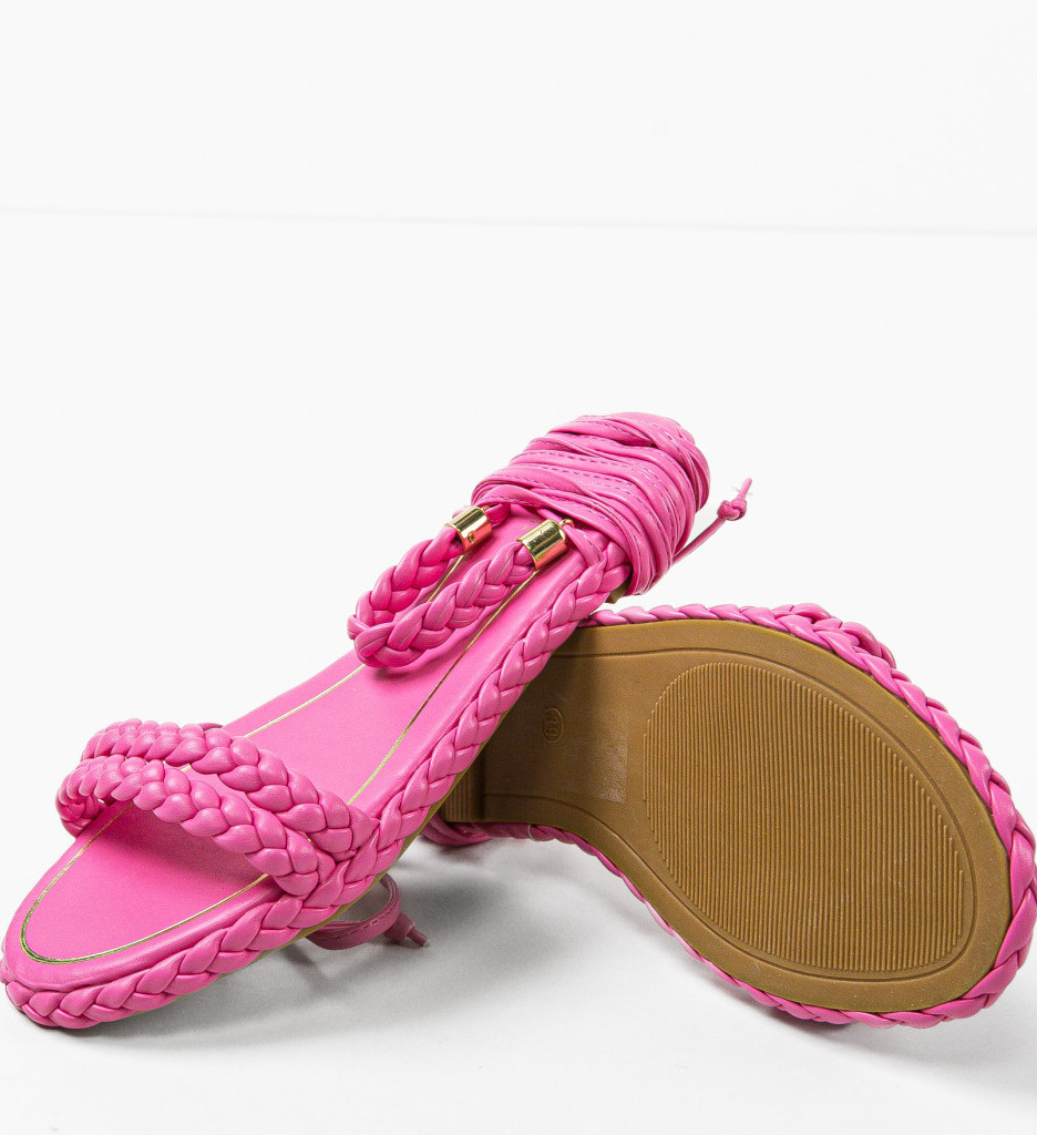 Sandale Angelita Fuchsia | Eleganță și Confort - imagine 7