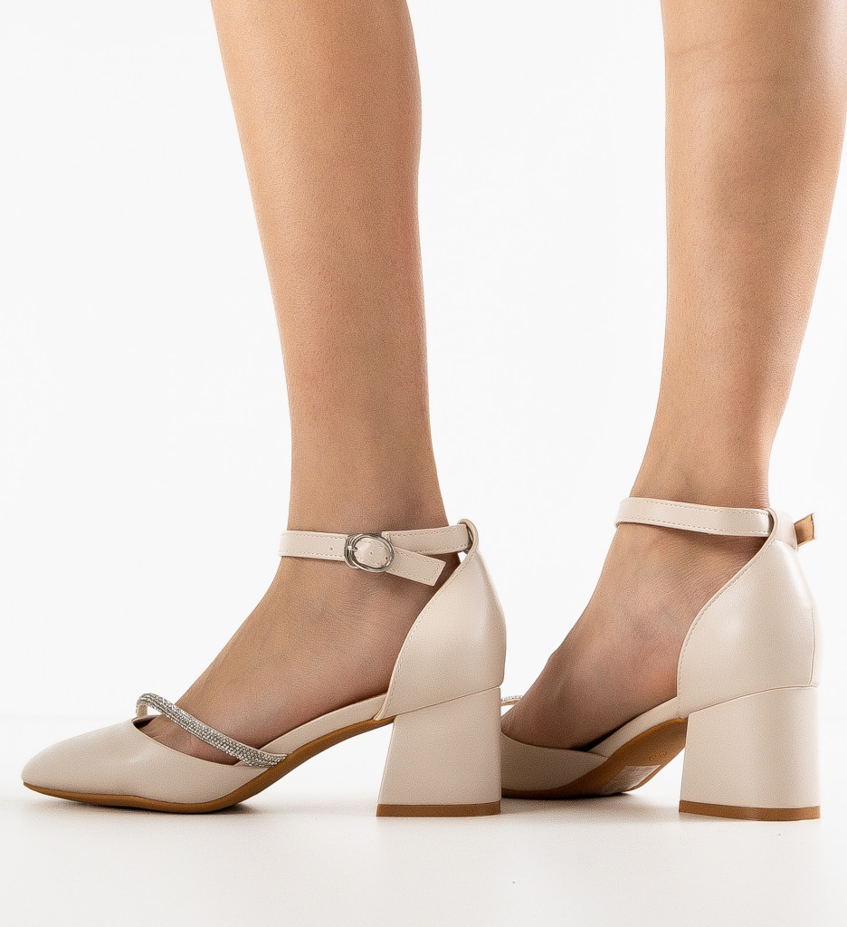 Pantofi Pamela Bej - Eleganță și Stil - imagine 2