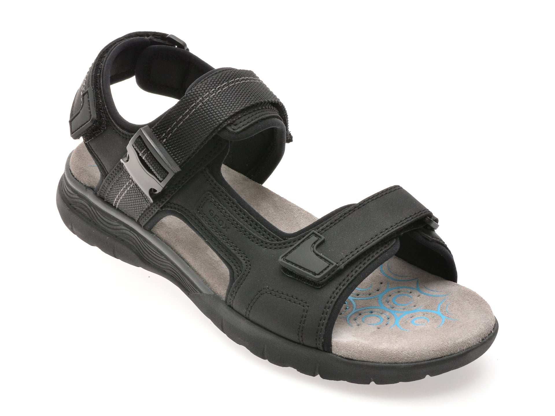 Sandale GEOX Negre U55ELB - Confort Premium