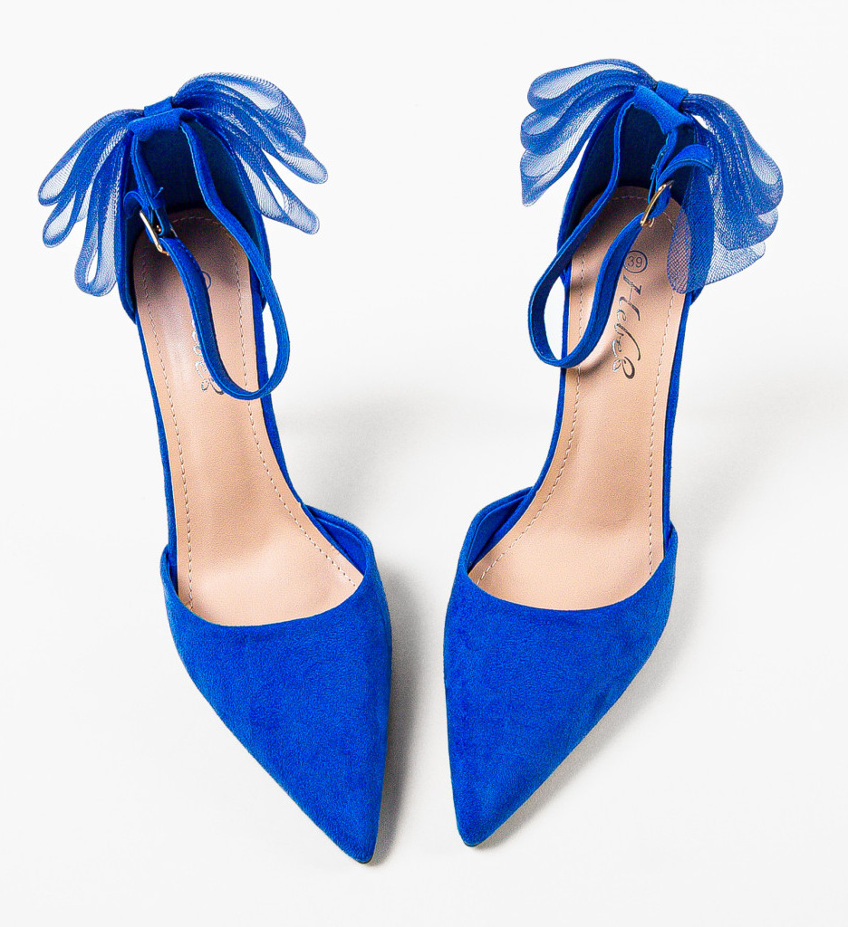 Pantofi Dama Serrano Albastri | Eleganță și Stil