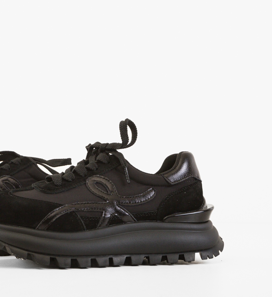 Sneakers Dama Amotto Negri | Confort & Stil - imagine 7