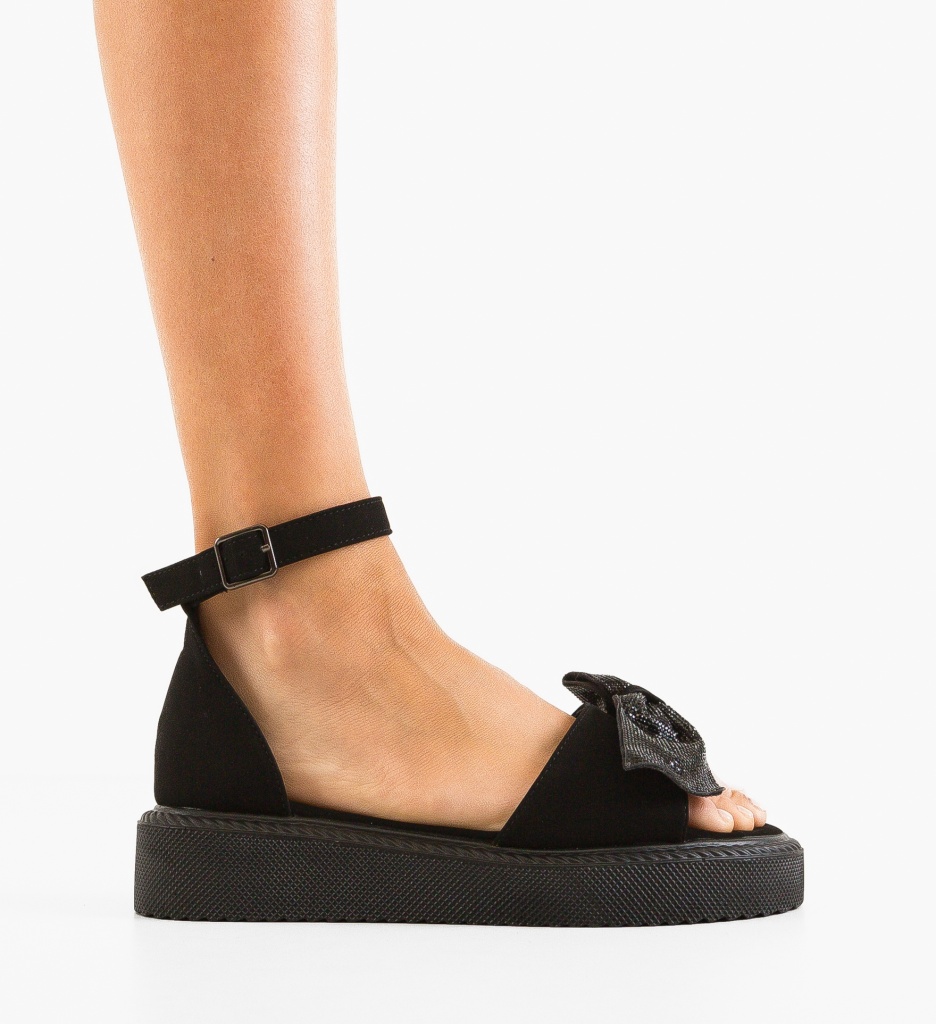 Sandale Dama Garyta Negre | Eleganță și Confort - imagine 6