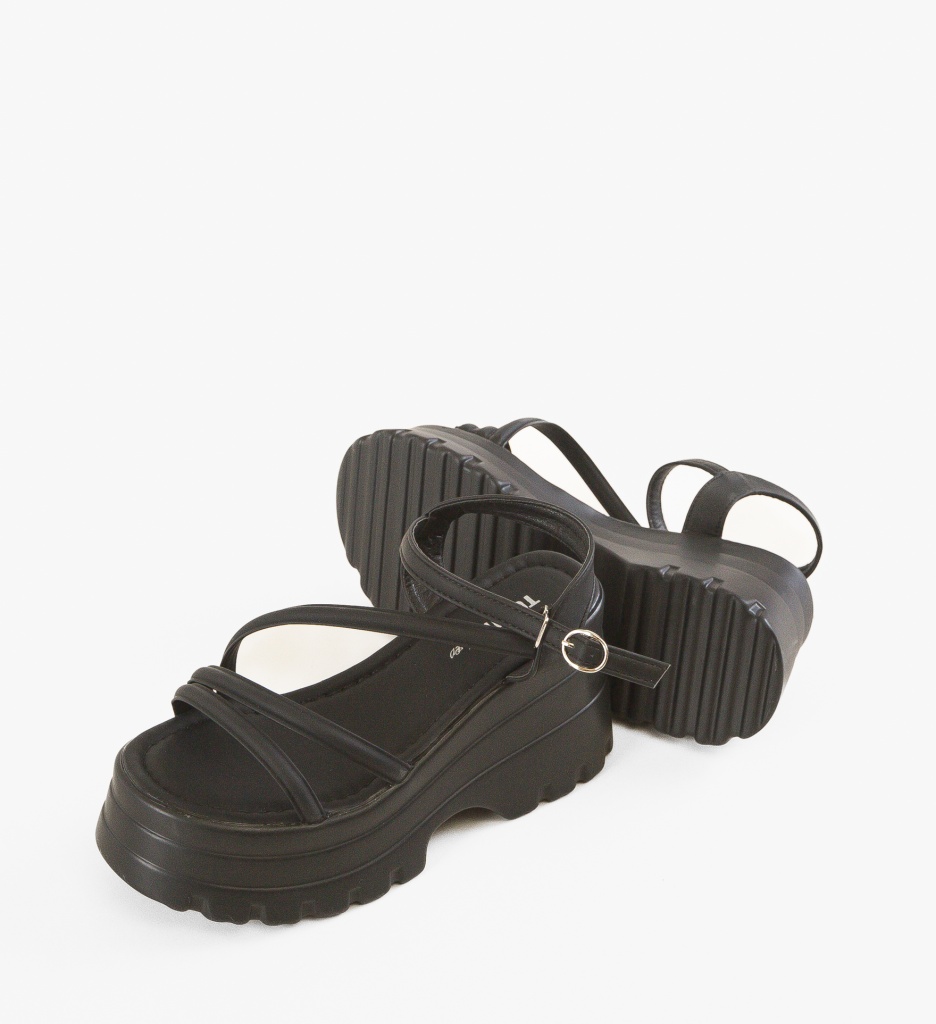 Platforme Dama Jazez Negre - Eleganță și Confort - imagine 5