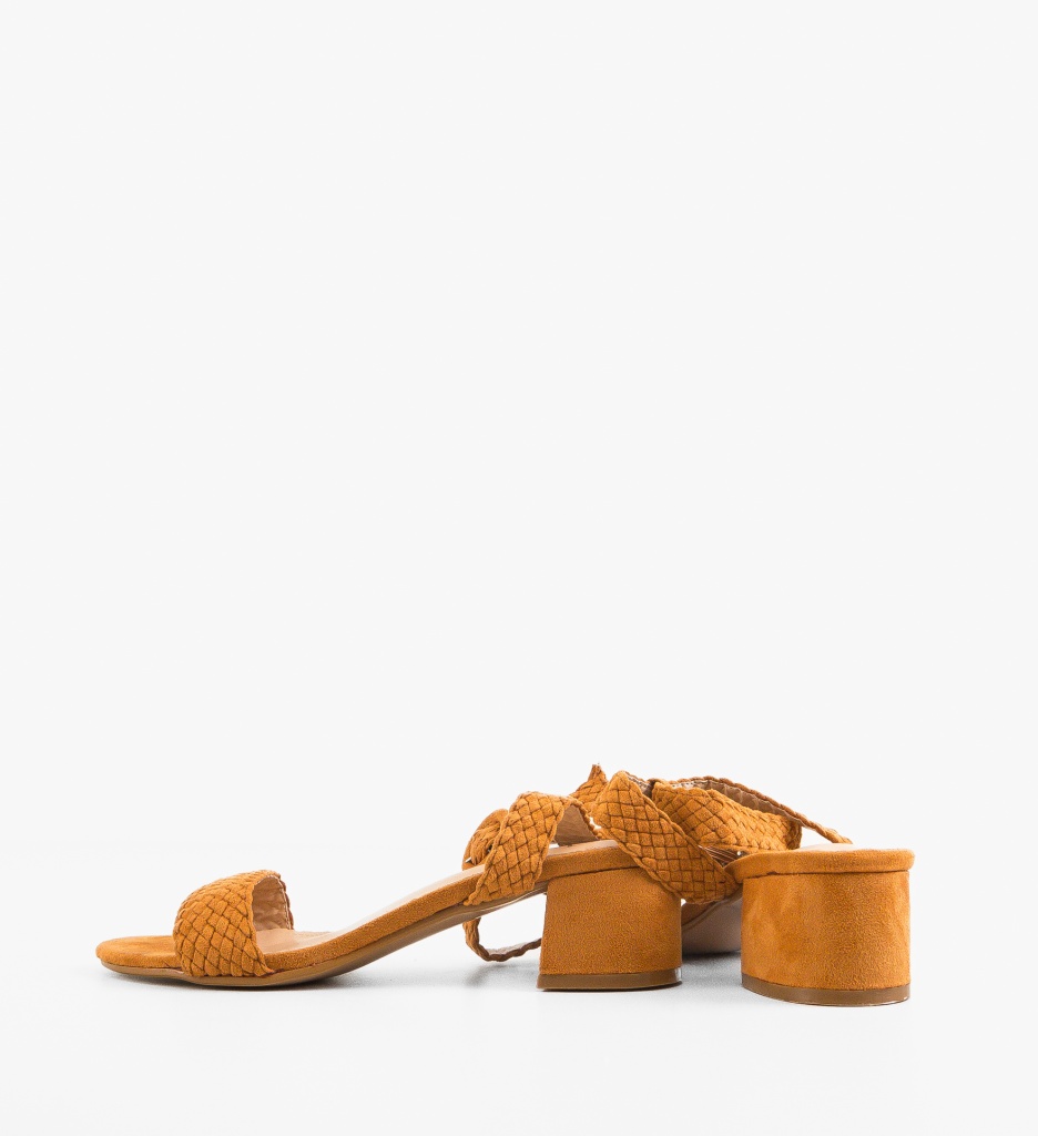 Sandale cu Toc Jarvis Camel - Eleganță și Stil - imagine 5