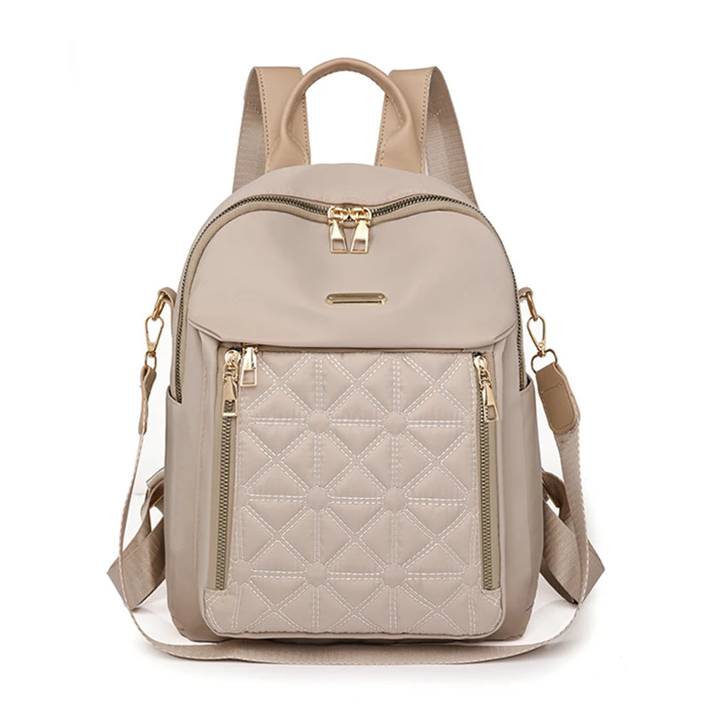 Rucsac de dama Delis Cybele GT2624, Crem, impermeabil
