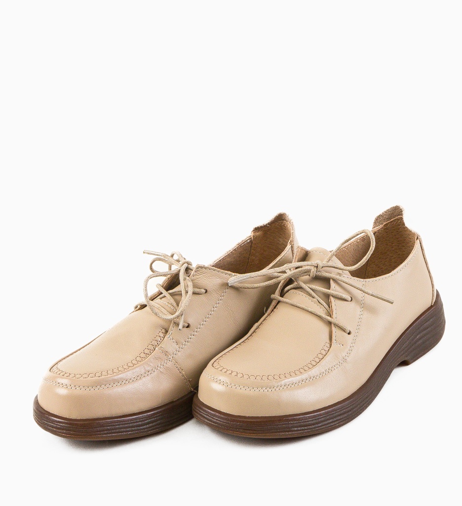 Pantofi Casual Vlobe Bej - Confort & Stil - imagine 7
