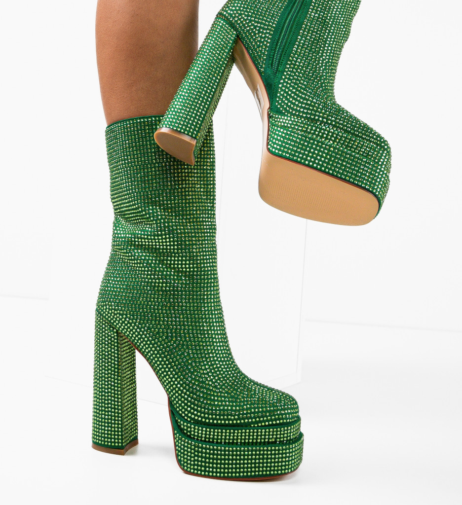 Botine Vance Verzi Elegante - imagine 7
