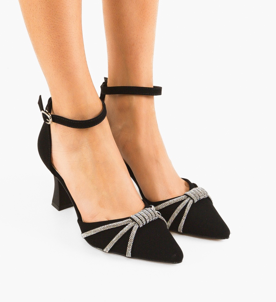 Pantofi Stanle Negri - Eleganță și Stil