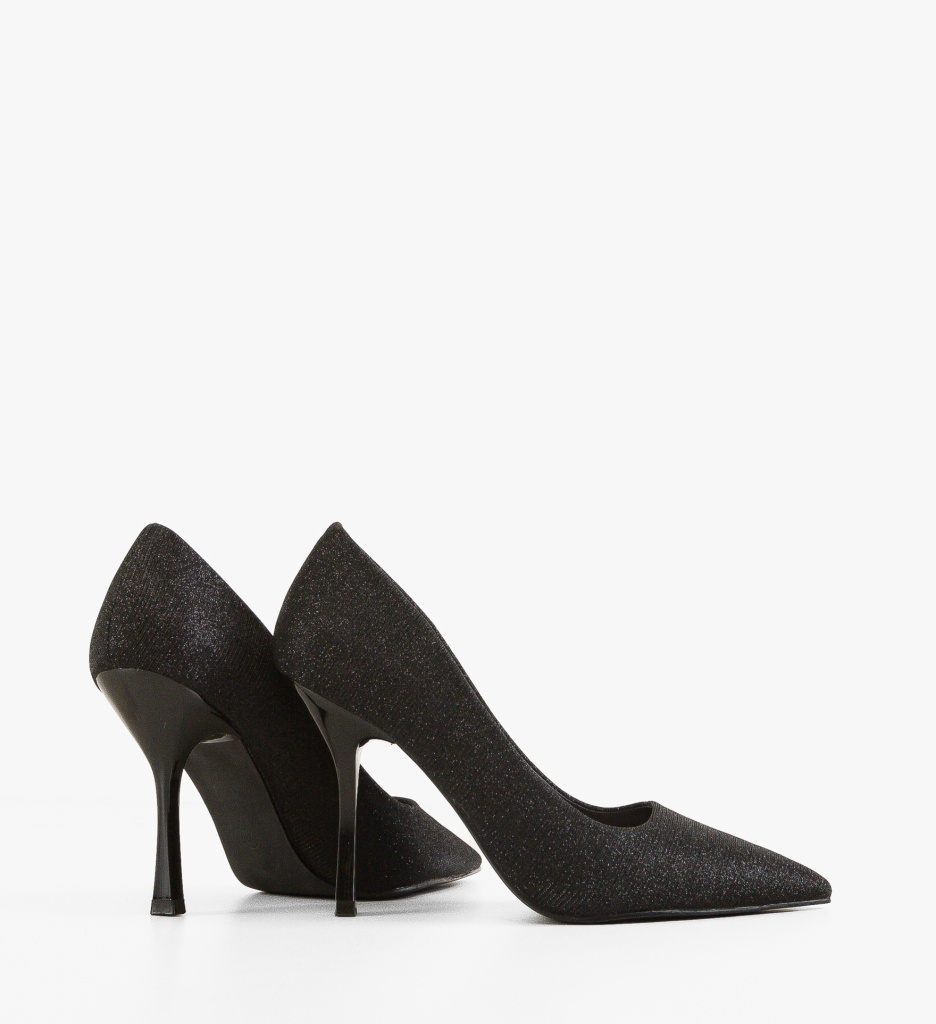 Pantofi Stiletto Moham Negri - Eleganță și Stil - imagine 3