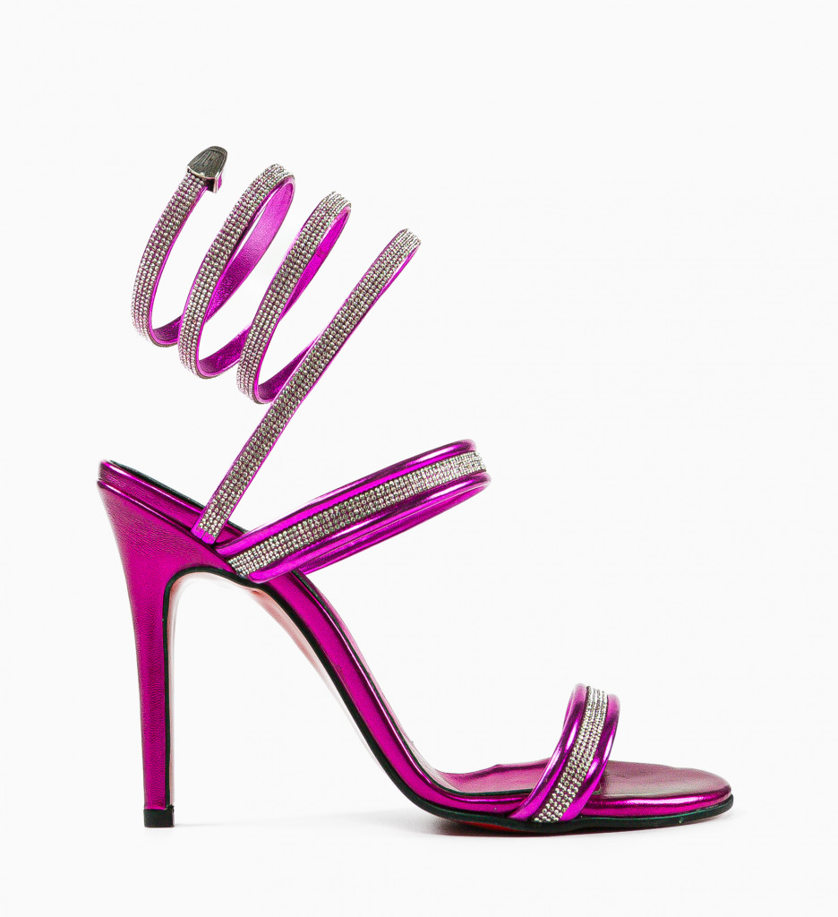 Sandale Dama Deskar Fuchsia | Eleganță și Stil - imagine 4