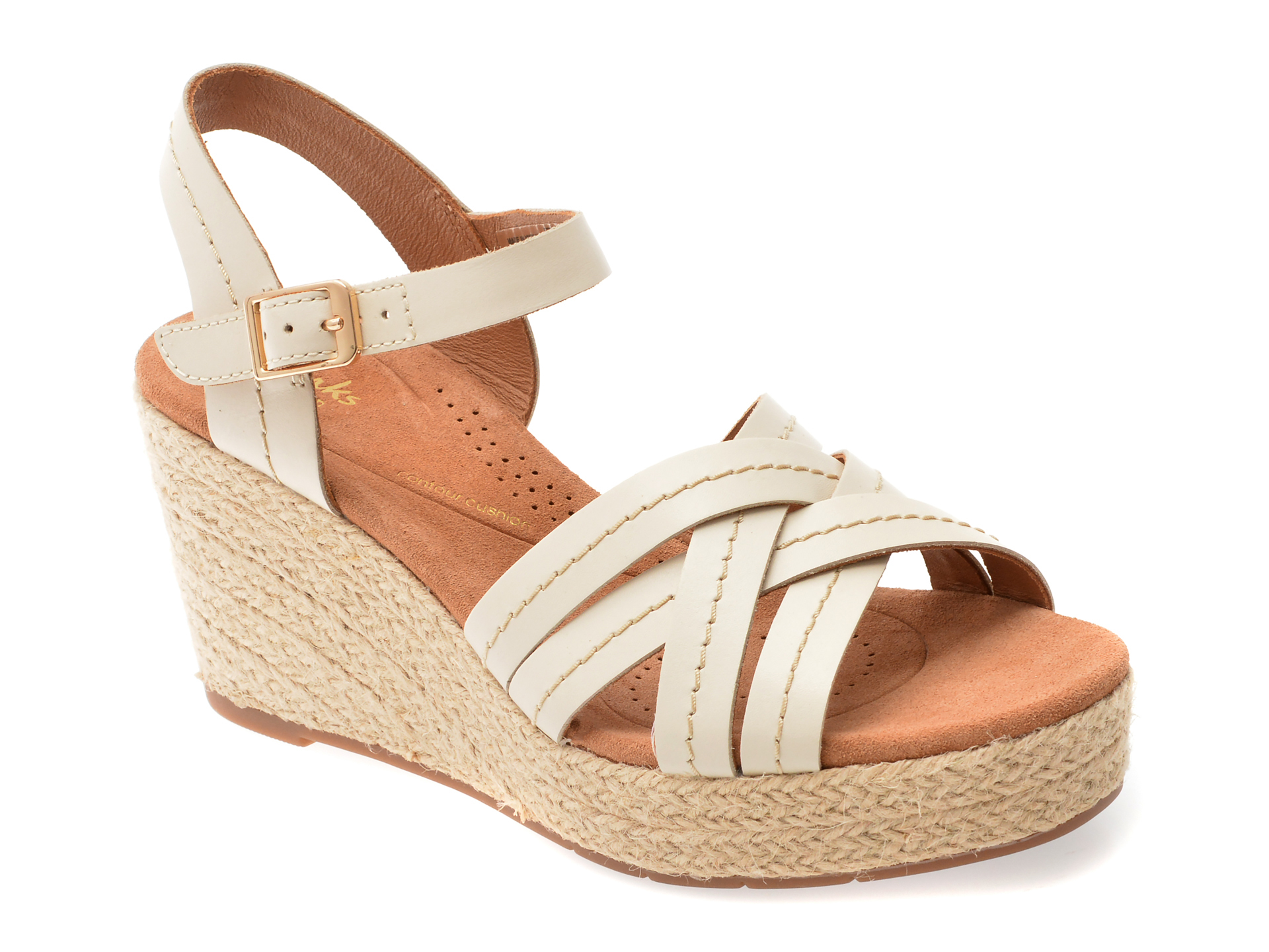 Sandale Clarks Sabina din Piele Naturală