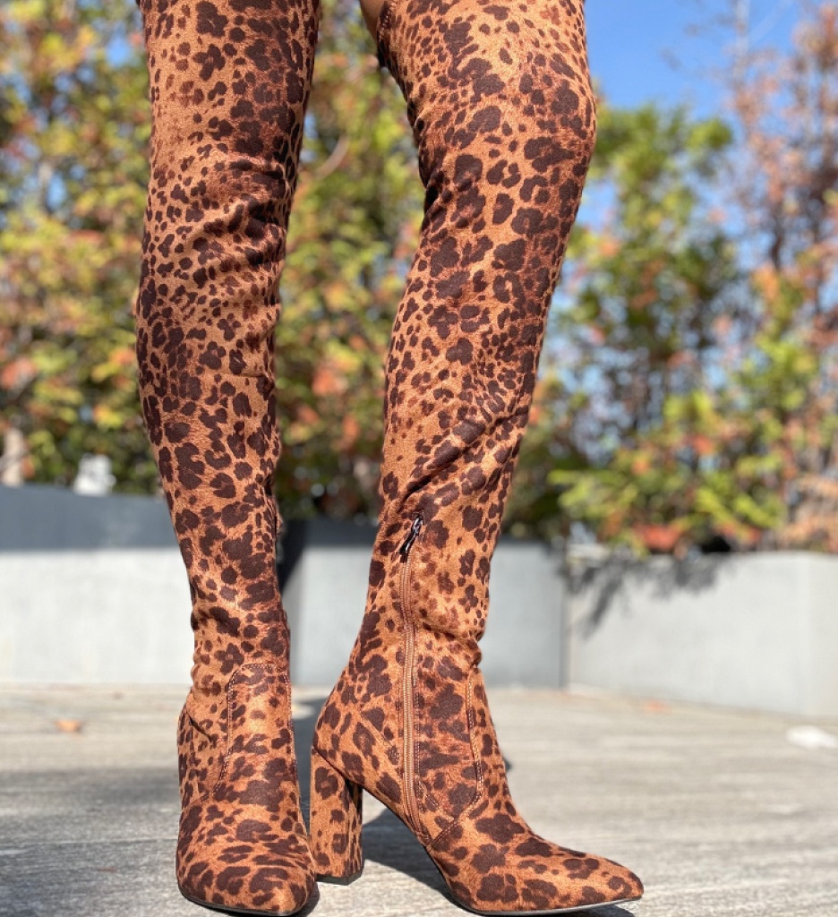 Cizme Dama Vister Print - Stil Unic si Modern - imagine 4