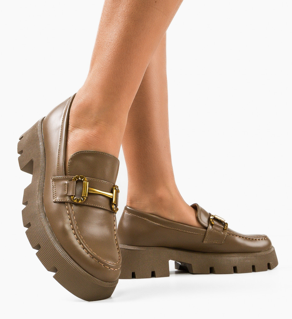Pantofi Casual Spencer Khaki | Stil și Confort - imagine 3