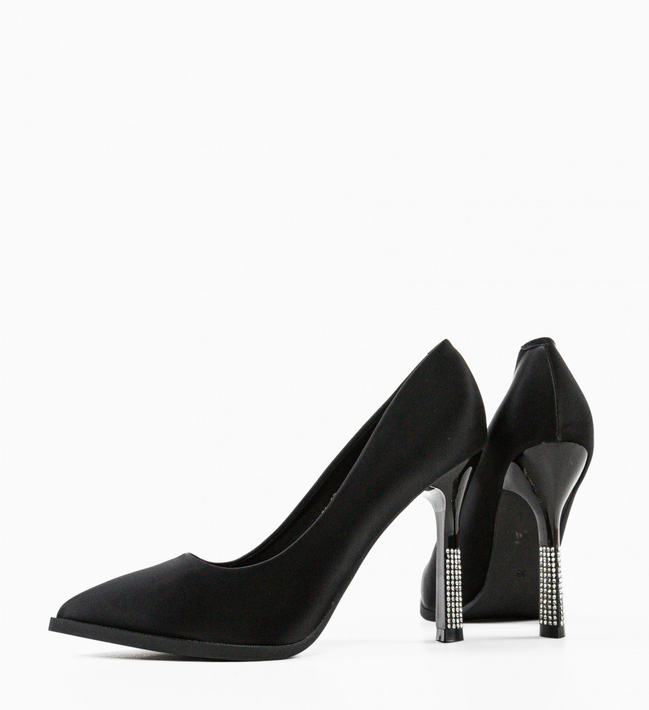 Pantofi cu Toc Sadeas Negri - Eleganță Pură - imagine 6