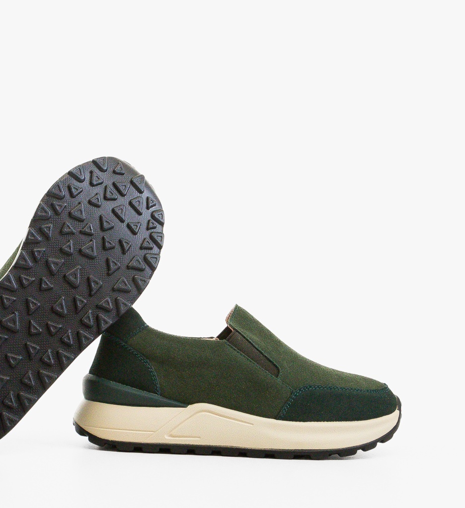 Pantofi Casual Verzi - Eleganță și Confort - imagine 3