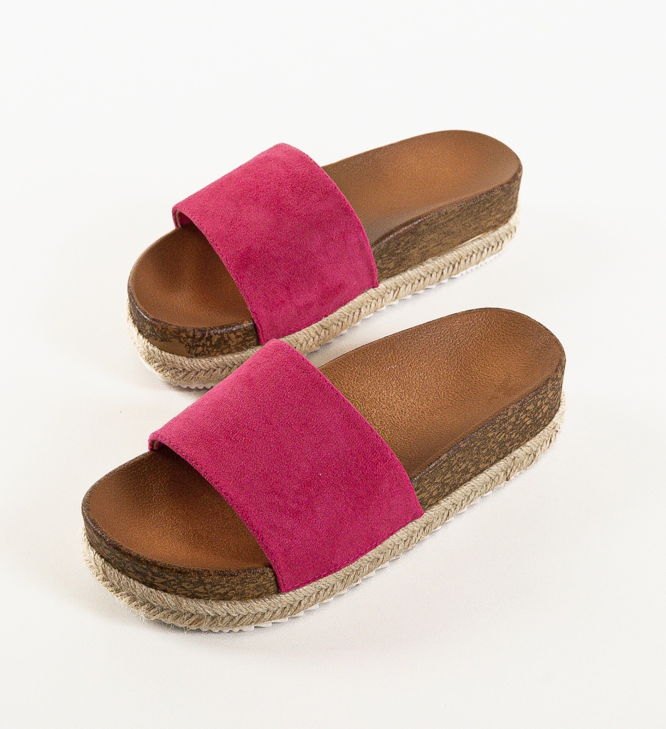 Papuci Dama Andy Fuchsia | Confort și Stil - imagine 6
