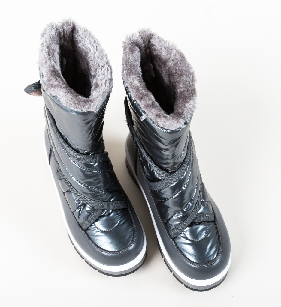 Cizme Tip Ug Sohaib Gri | Confort și Stil - imagine 7