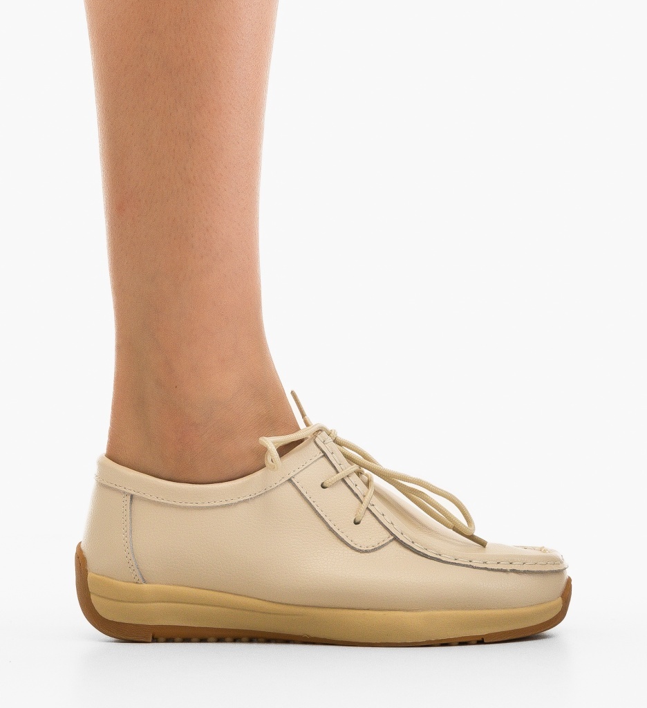 Pantofi Casual Zackary Bej - Confort și Stil - imagine 5