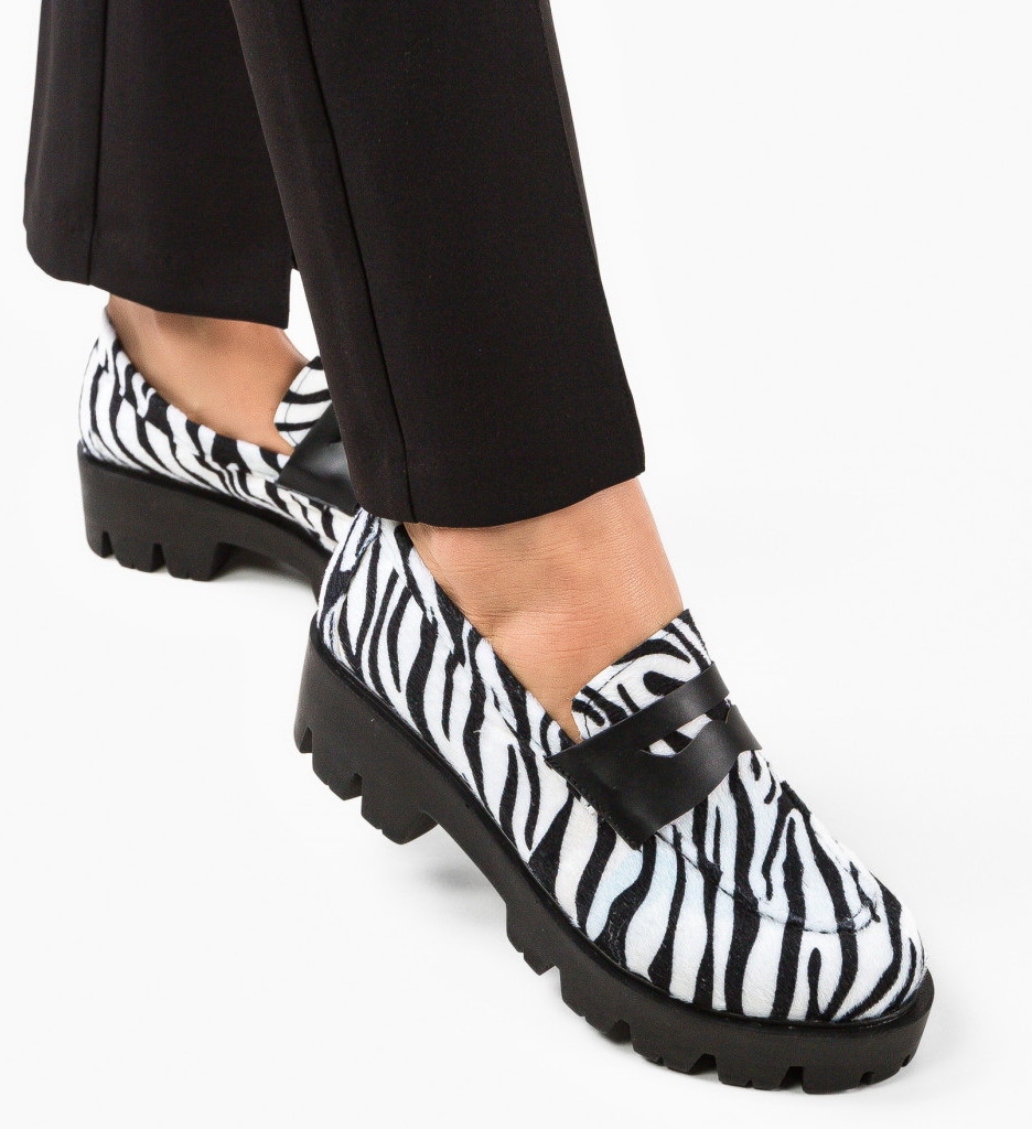 Pantofi Casual Kardy Zebra | Stil și Confort - imagine 4