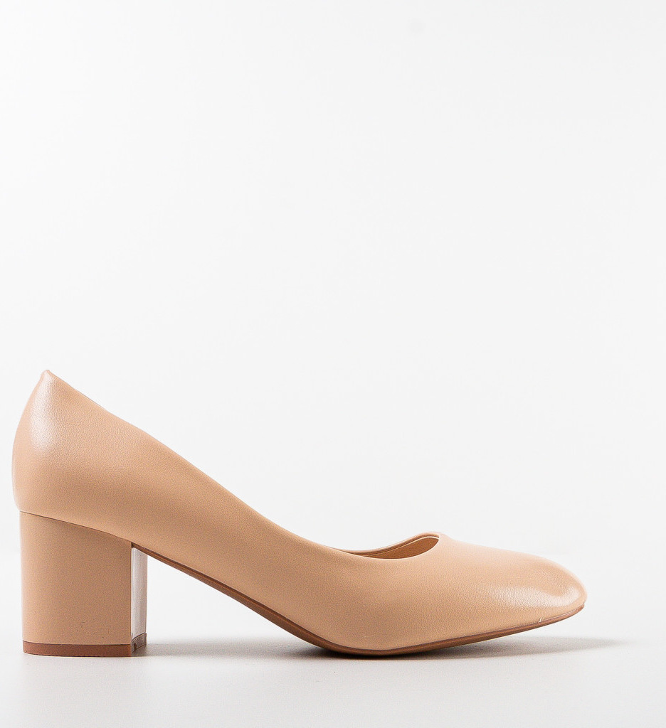 Pantofi Dama Emrys Bej | Eleganți și Comodi - imagine 4