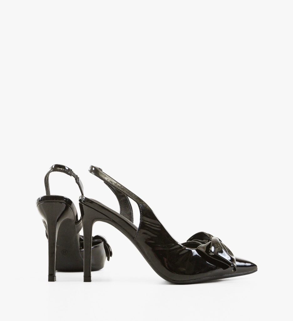 Pantofi Stiletto Dama Ebysyna Negri Eleganți - imagine 5