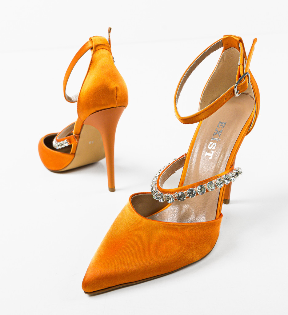 Pantofi Volak Portocalii - Eleganță și Stil - imagine 5